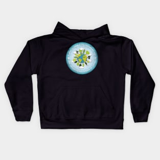 Today is World Environment Day Badge Kids Hoodie